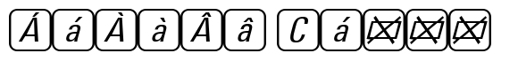 PIXymbols Unikey Two Italic image