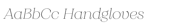 Monckeberg Alt Extra Light Italic image