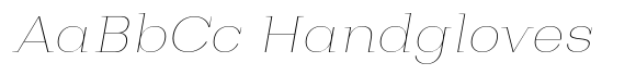 Bodrum Style 10 Hairline Italic image