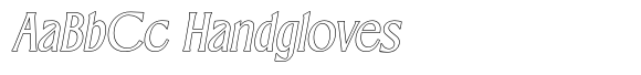 Galliso Outline Italic image