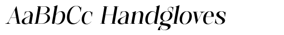 Prestige Edition Italic image