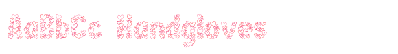 Paper Hearts Outline Color image