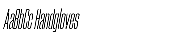 Tallica Thin Oblique font sample