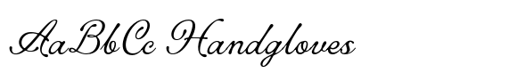 Meliora Script font sample