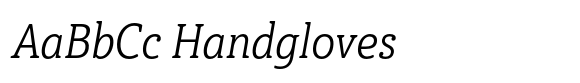 Haboro Slab Soft Condensed Book Italic image