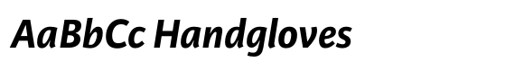 Karmina Sans Bold Italic image
