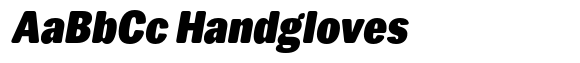 Dean Soft Condensed Black Italic image