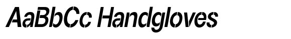 Gorvain Stencil Semi Bold Semi Condensed Italic image