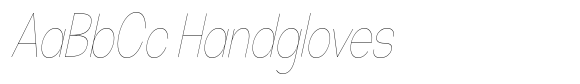 Klovert Thin Condensed Slant image