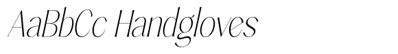 Sarghet Thin Condensed Slant image