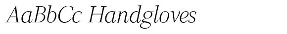 GHEA Narek Serif ExtraLight Italic image