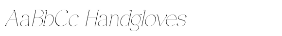 Anglica Serif Thin Semi Condensed Slanted image