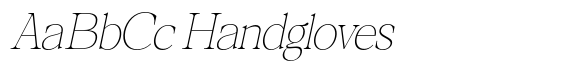 Galnery Thin Extra Condensed Slanted image
