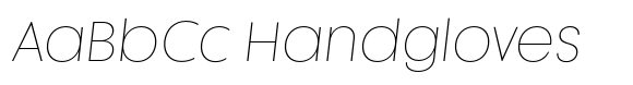 JHC Notion Thin Italic image