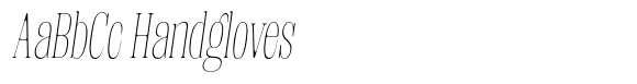 Fenoura Soft ExtraLight Condensed Italic image