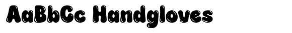 Puddy Gum Buble font sample