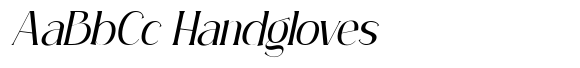 Magioline Italic font sample