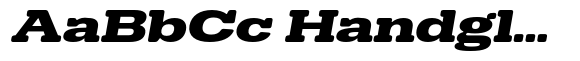 Dean Soft Slab Extended Extra Bold Italic image