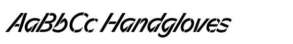 Sizek P Stencil Sizek P ST SCND Medium Super Italic image