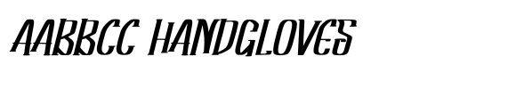 Team Baddy Italic font sample
