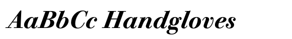 Bodoni PT Subhead Bold Italic image