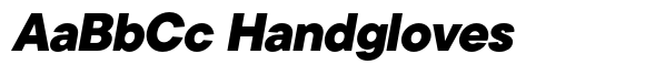 Cavren Sans Black Slanted image