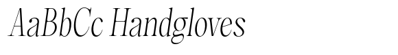 Magerist Light Condensed Slant image