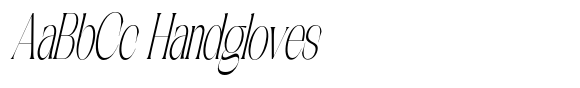 CKR Serif Light Ultra Condensed Slanted image