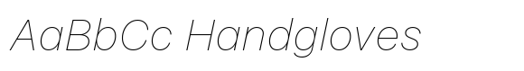 Yankton Thin Italic image