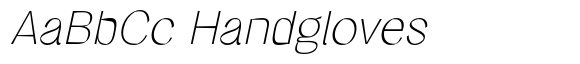 Kuniku Italic Thin image