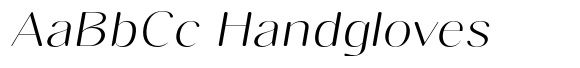 Gravontis Soft Extra Light Expanded Italic image