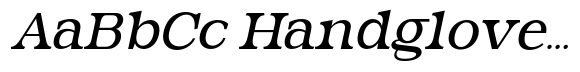 Vellmique Extra Light Expanded Italic image