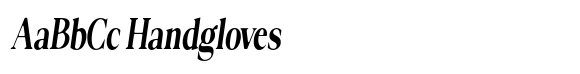 Gerdika Soft Extra Condensed Italic image