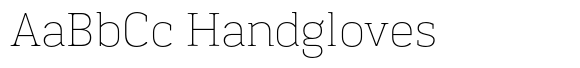 Kondolar Thin font sample