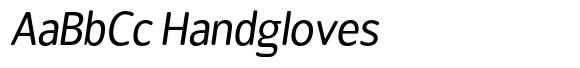 Chatwin Rounded Semi Condensed Italic image