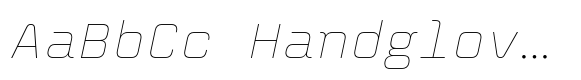 OT Orthant Hairline Italic image