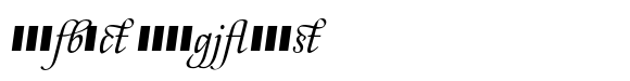 Ronsard Script Ligatures image