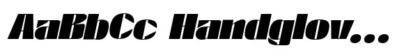 Valenroy Extra Black Italic image