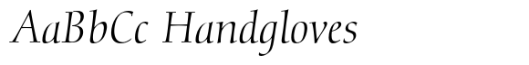 Diotima LT Std Italic font sample