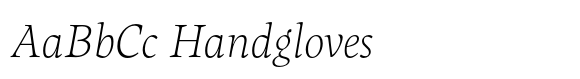 Maecenas Thin Italic image