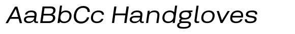 Kommon Grotesk Extended Italic image