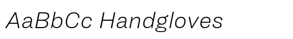 Ringside Regular Thin Italic image