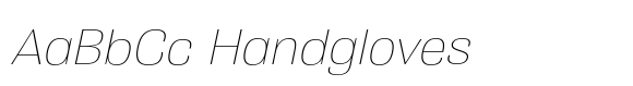 Grange Text Thin Italic image