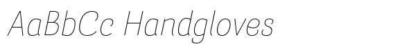 Barcis Normal Thin Italic image