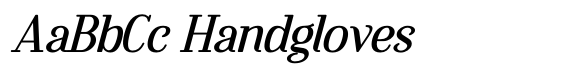 Flowrite Italic 5 font sample