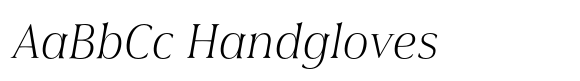 Civane Serif Norm Thin Italic image
