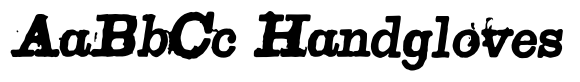 Redwater Banker Italic image