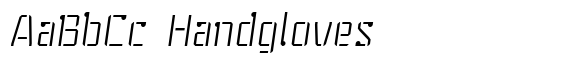 Stenciliqo 4F Italic image