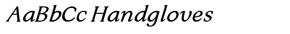 Pedigree Italic image