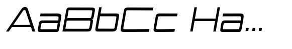 Vexora Variable Vexora Semi Condensed Slanted image